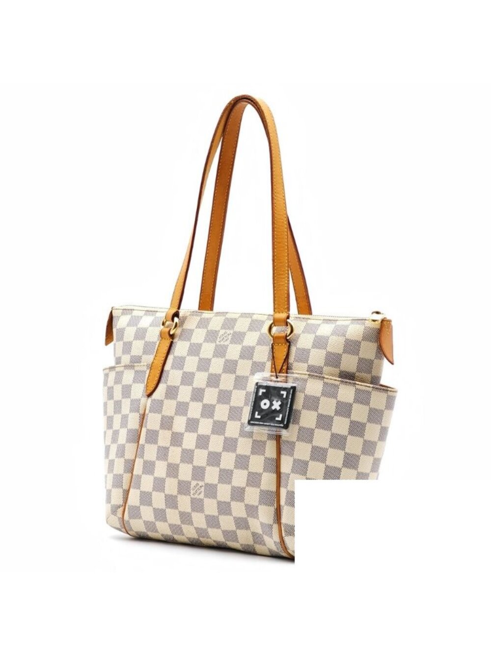 Louis Vuitton Totally PM Damier Azur Canvas Tote Bag